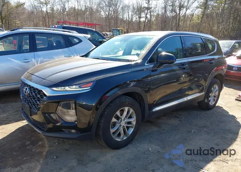 2020 Hyundai Santa Fe Sel z USA, uszkodzony, nr VIN 5NMS3CAD4LH286460